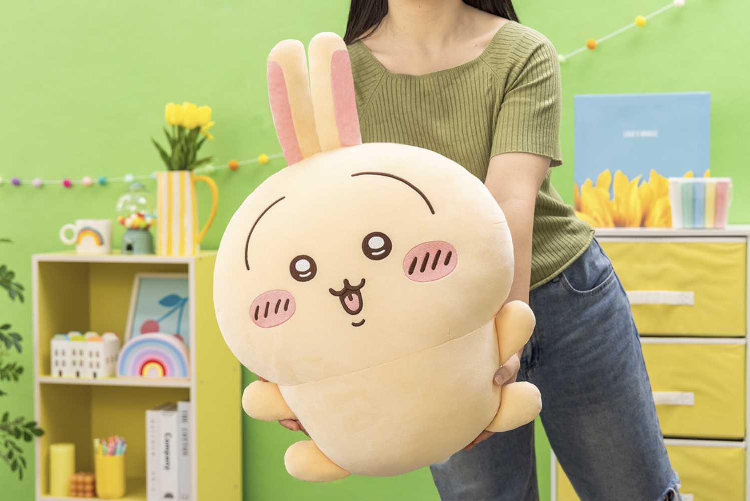 Chiikawa Usagi Kuji A Award Jump Usagi Super BIG Plush — CHIIKAWA